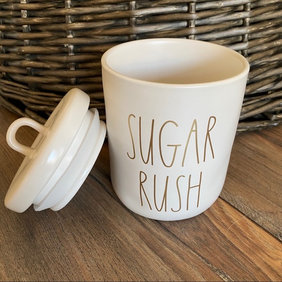 {1 left} Rae Dunn “Sugar Rush” Loop Canister - Picture 4 of 5